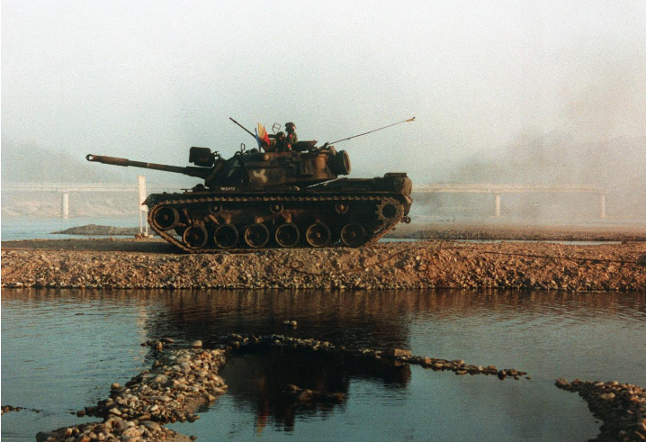 Korean_DMZ_Vets's tweet photo. Tank Tuesday Eve - M48A3, ROKA (Republic of Korea Army) during one of the many Team Spirits in the 1980s!
#tanktuesday #m48a3 #roka #teamspirit #tanks #armor #codlwar https://t.co/7fyYgXn2BT