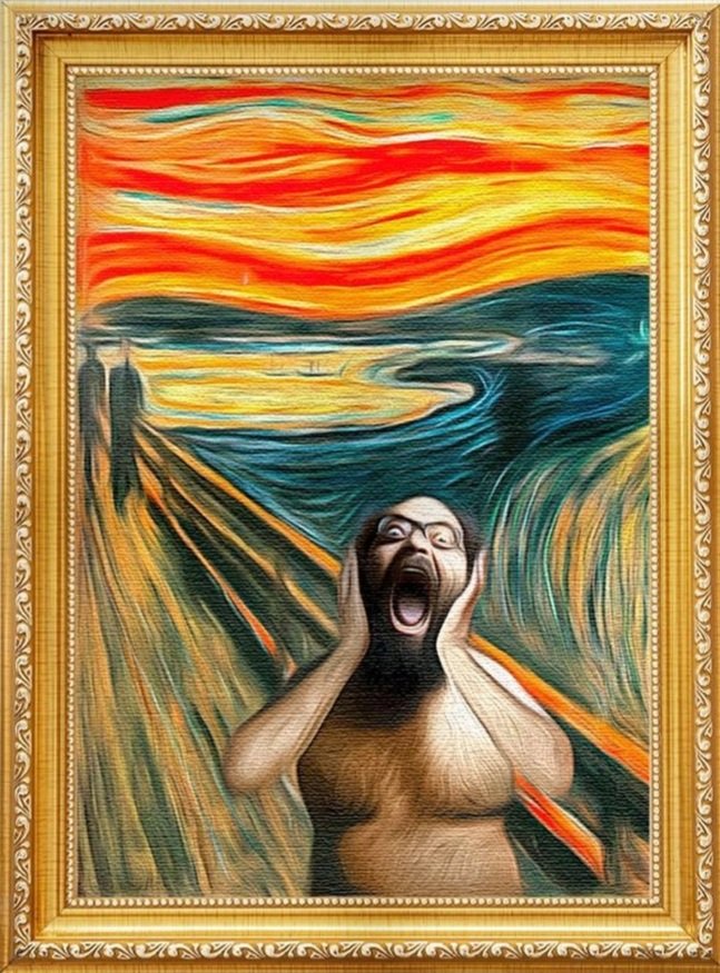 IgnatiusFarray's tweet photo. Una vez leí en una traducción que Freud decía, tal cual, que la representación gráfica ideal de la ansiedad sería la de un GRITO SORDO... Y de ahí surgió la idea de EL BICHO QUE SE DEVORA A SÍ MISMO (artwork @juanfdzlopez). https://t.co/2pfEoji7CS