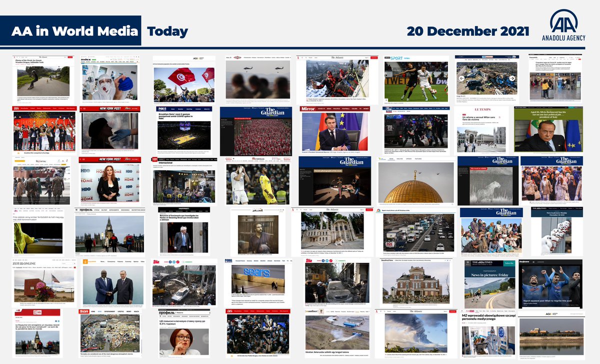 serdarkaragoz's tweet photo. December 20 @anadoluagency  globally. https://t.co/zwm2Nm7D29
