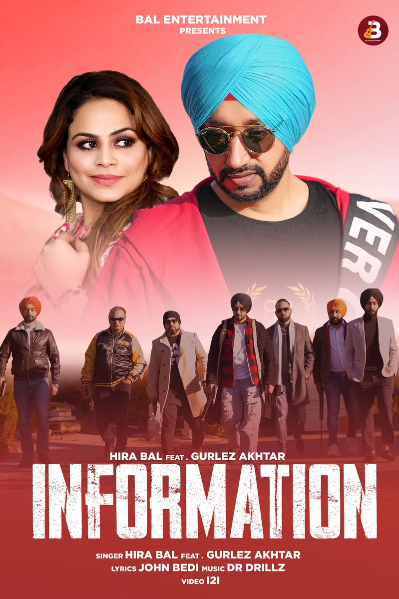 Just sharing the "Information" of my new song with Hira Bal