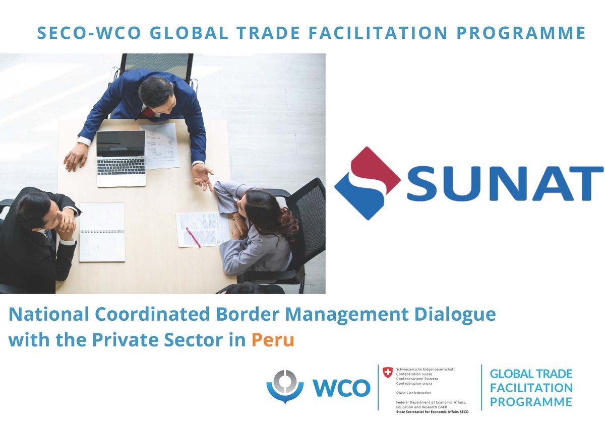 WCO_OMD's tweet photo. Un dialogue national sur la gestion coordonnée des frontières avec le secteur privé au Pérou
➡️ https://t.co/opFLmK4pGM
#OMD #Douane #RenforcementDesCapacités #PMFE #ProgrammeOMD_SECO #ProgrammeMercator @SUNATOficial https://t.co/vbbV3ibVLh