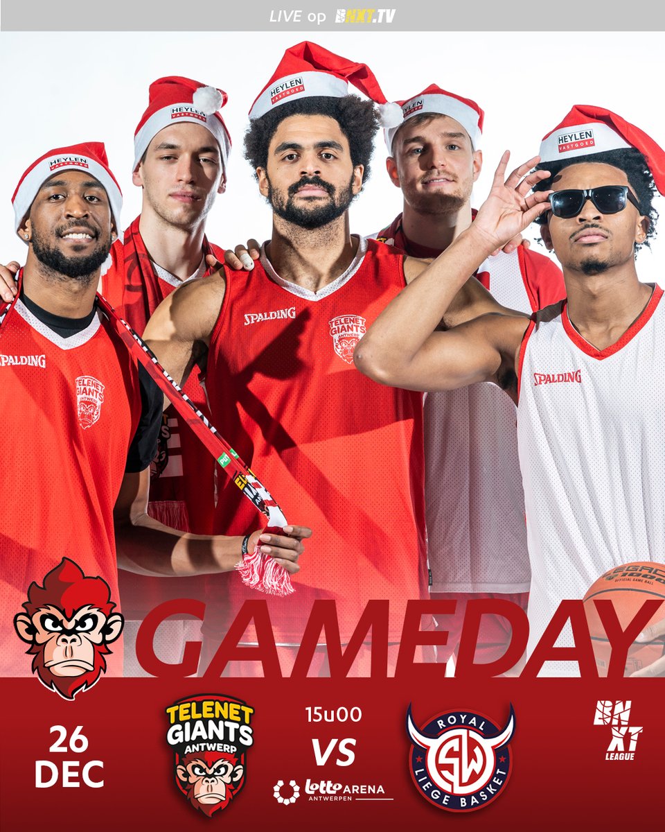 Gameday vs @LiegeBasket 😤🎄