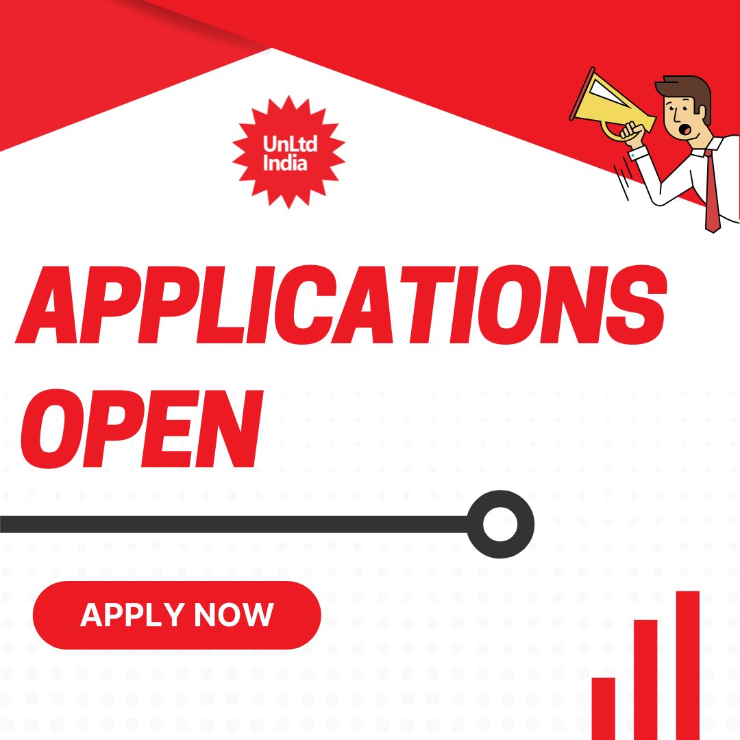 UnLtd India brings you a customized 9-month Incubation Program for select Early Stage Social Entrepreneurs. Applications are open now! 

Apply at: zcu.io/VvxC

Visit our website to know more: zcu.io/k0m9
 
#socialentrepreneurship #startupecosystem