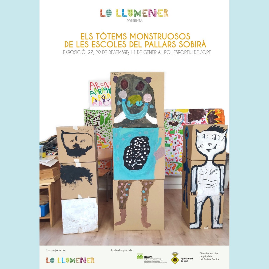 Aquest Nadal podreu gaudir d'una exposició MONSTRUOSA 🎉🥳

7 artistes de la nostra comarca han visitat les 7 escoles per crear amb la canalla uns mostres realment sorprenents. 

➡️ Es podran visitar en l'horari de les activitats allí programades!! 

NO US HO PERDEU!