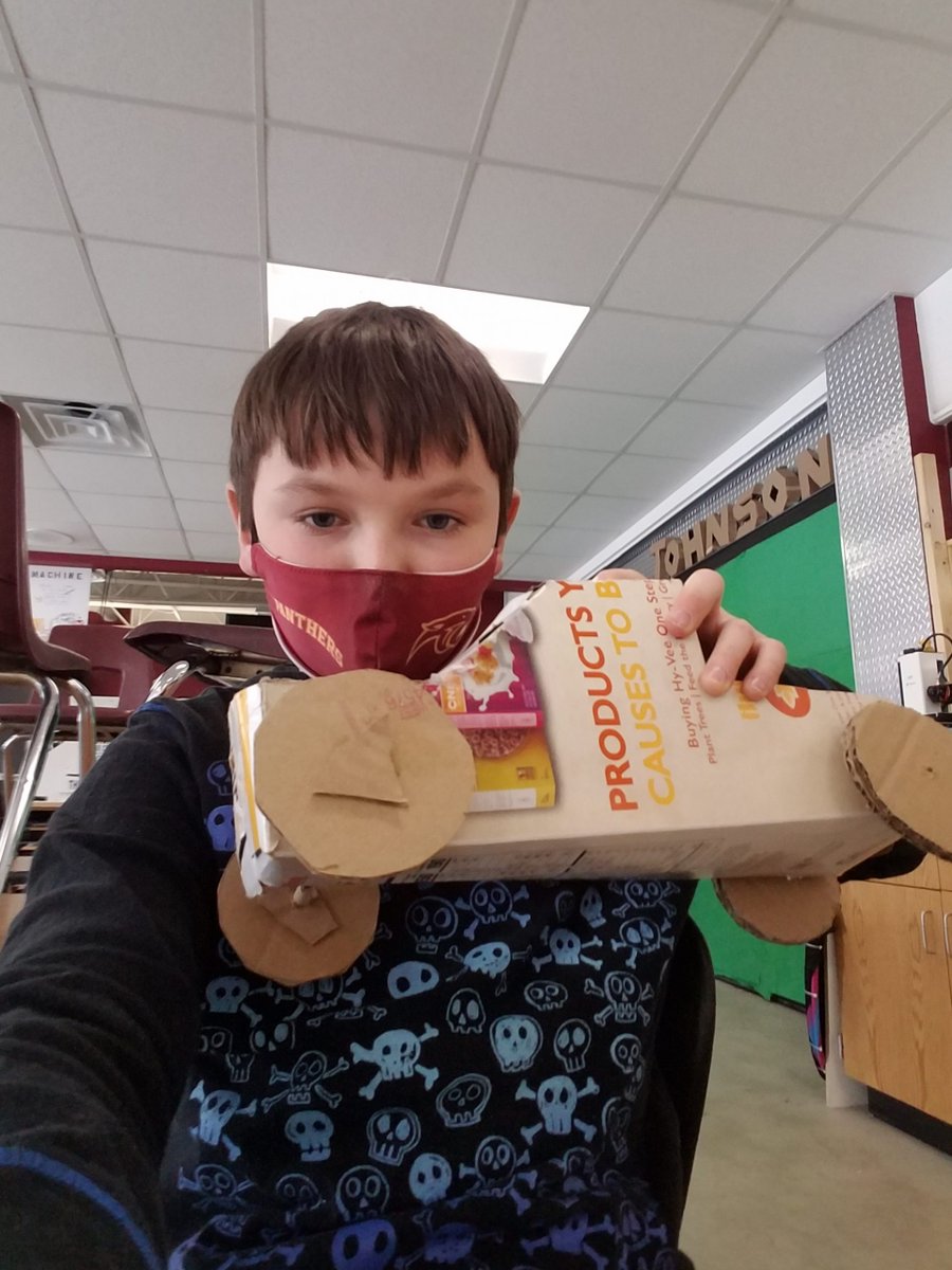 puzzshiftcreate's tweet image. This cereal box truck project has been a big hit. #PSCengineer