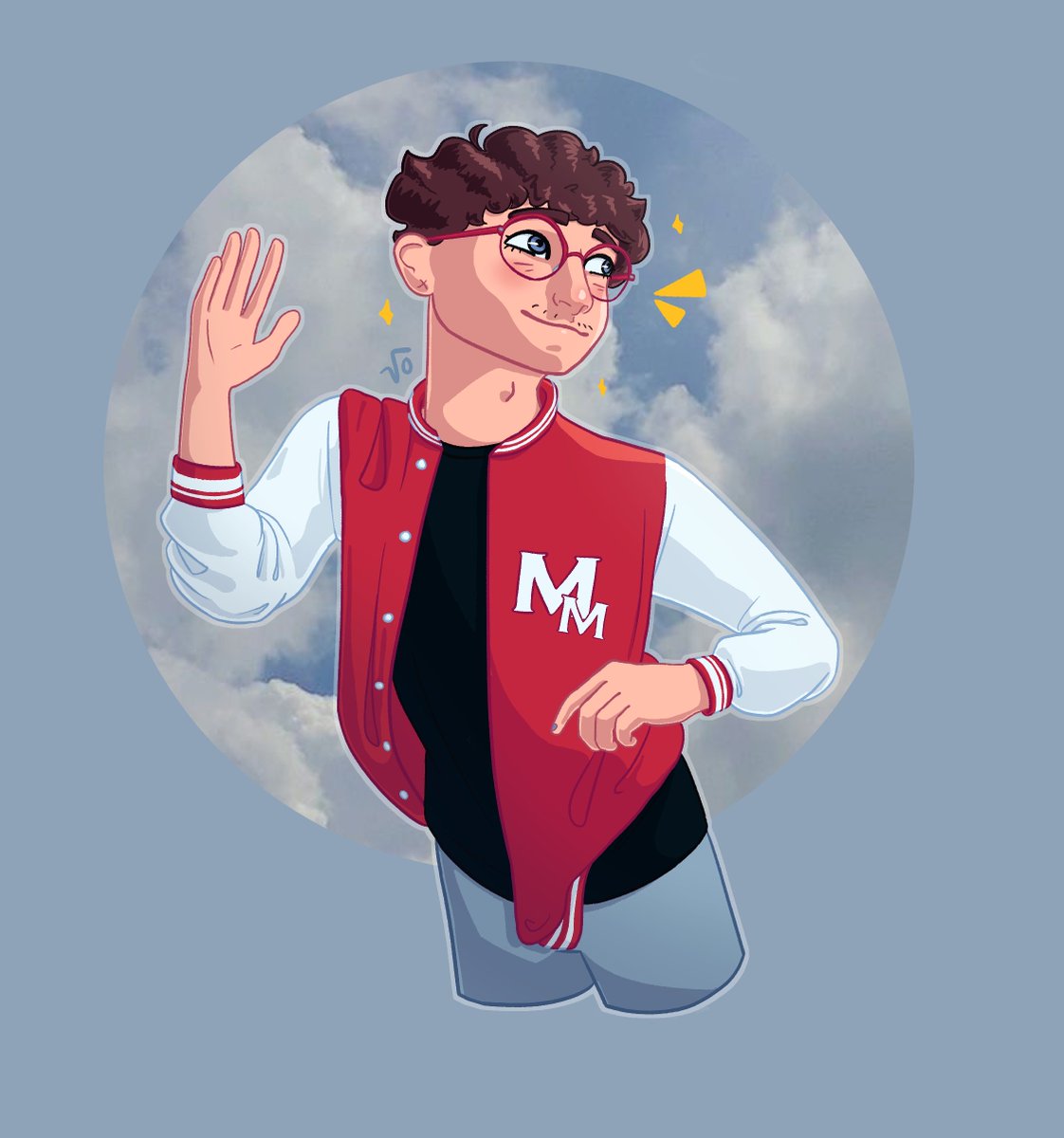 JustOddio's tweet photo. drew the funny guy #mumblesfa #milomumbles https://t.co/Cf9VQe9Agn