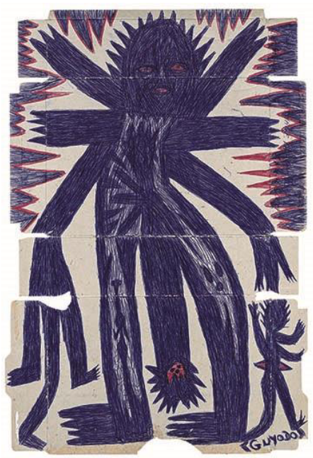 RawVisionMag's tweet photo. For the 5th Biennial of #ArtBrut at #CollectiondelArtBrut, Lausanne, until May 1, 2022, works by 43 artists range from illustrations of divinities and saints to sophisticated abstract compositions, symbolist paintings and ritual objects.
#Guyodo #outsiderart #selftaughtart https://t.co/RWHSh0FrV7