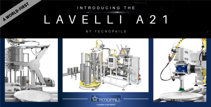 Tecnopails (a member of IM GROUP) was in the news.
<a href="/Tecnopails_imgr/">Tecnopails</a> has revealed the world's first automated system for coupling lids with latches— the "LAVELLI A21".
#IMGROUP #Engineering #innovation 

Link: im-group.com/news/100/TECNO…