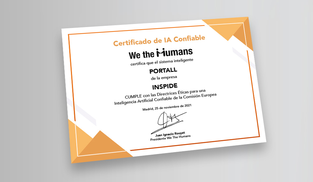 WeTheHumansTT's tweet photo. Hoy celebramos nueva etapa en el think tank! Celebramos que hemos certificado a la primera empresa con nuestro Sello para una IA Confiable, basado en los criterios de la Comisión Europea. Felicidades @inspide_me! 🏅
https://t.co/RUQuJ2MLlN https://t.co/j6YKLHocGO