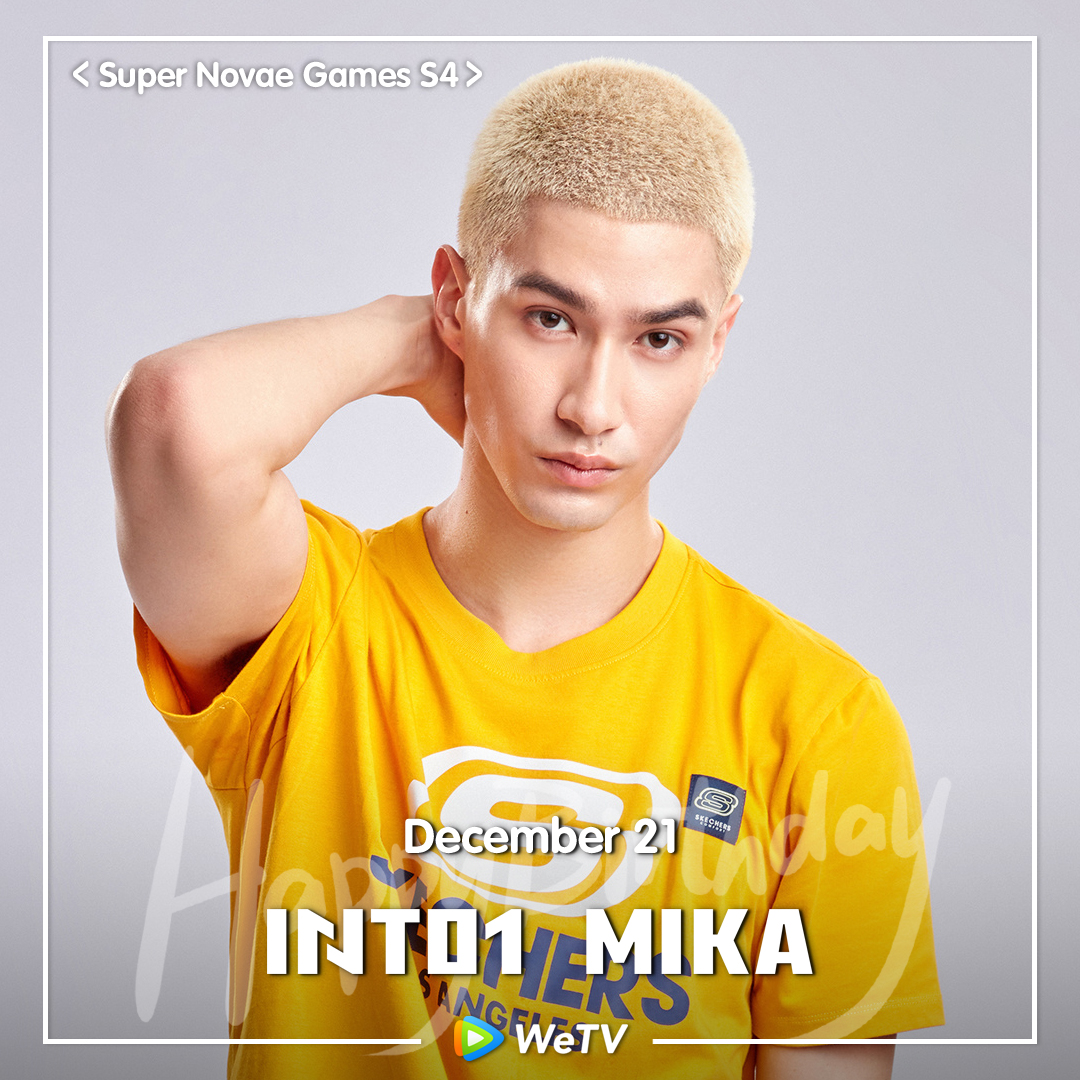 Happy Birthday to #INTO1 Mika!🎂 May all your wishes and dreams come true❣️ #米卡 #INTO1Mika #CHUANG2021 #SuperNovaeGames2021 #WeTVAlwaysMore