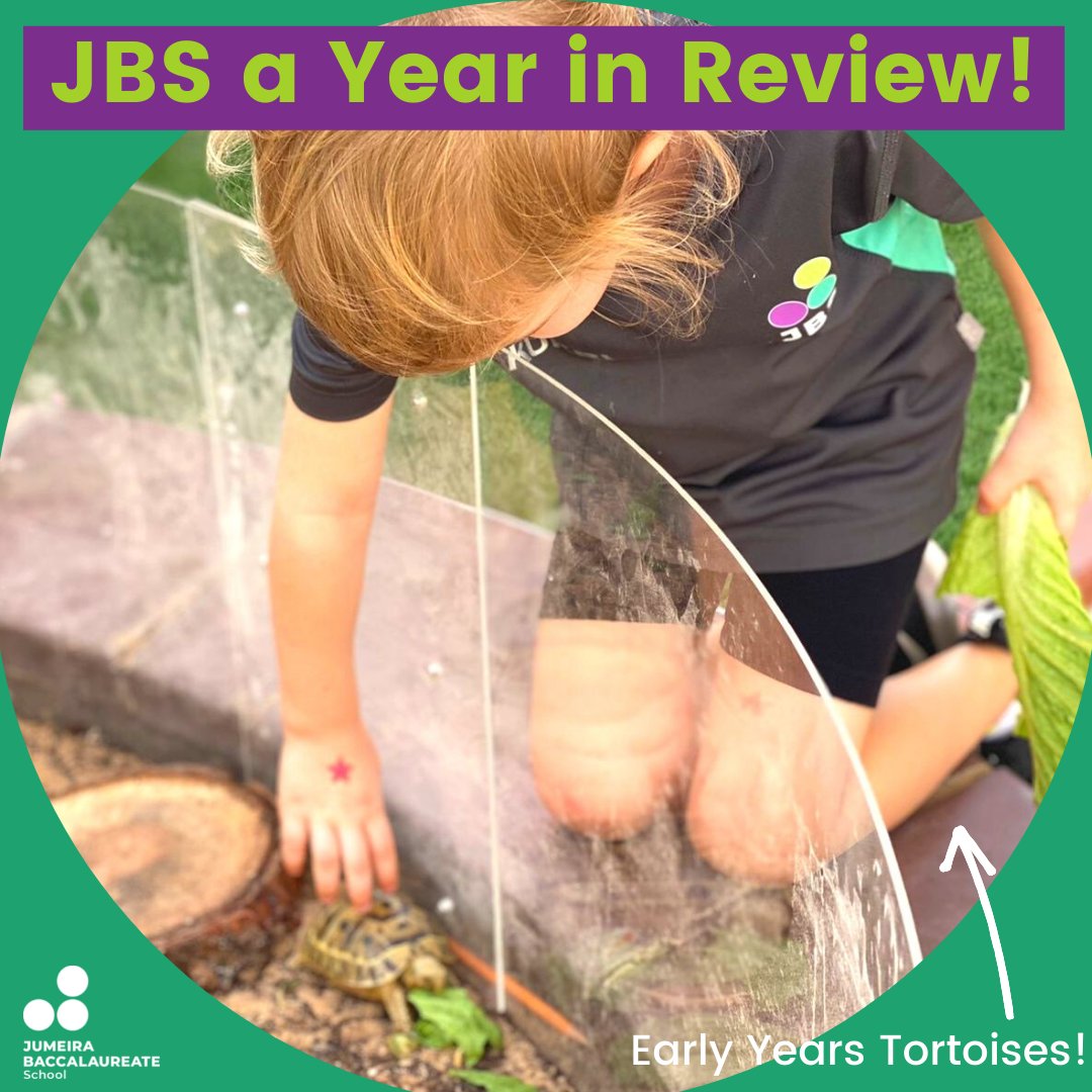 JumeiraSchool's tweet photo. #throwback The early years classes got some new friends... the tortoises joined the JBS family ! π’
#jbschool #ibschool #whichschool #proudlytaaleem #dubai https://t.co/UofNGUAEBF