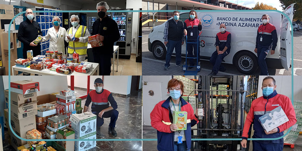 FMahouSanMiguel's tweet photo. Este año, entre todos los profesionales de @MahouSanMiguel hemos recogido 639Kg de alimentos para #LaGranRecogida2021 de @fesbal_org 😊. https://t.co/Cc71IKrAv5