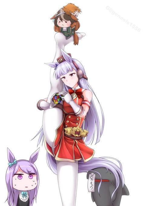 #ウマ娘 
「どこからツッコめばいいんですの…!?」 