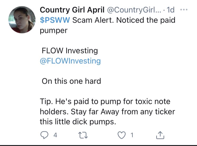 DaveBenioGrande's tweet photo. $hpil @HPILHolding1 I hear Flow is STILL here making noise trying hard to create chaos. Why do HPIL shareholders take notice and feed into this clown’s bullsh*t who is a known sketchy character? I’d rather take advice from my dog b4 listening to Flow.
Here’s a fun post from July https://t.co/R1OPdEZarh