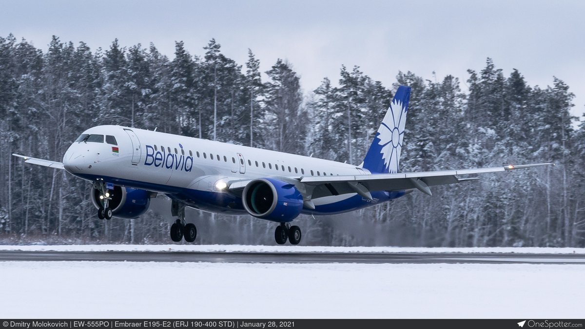 Embraer e195 belavia схема