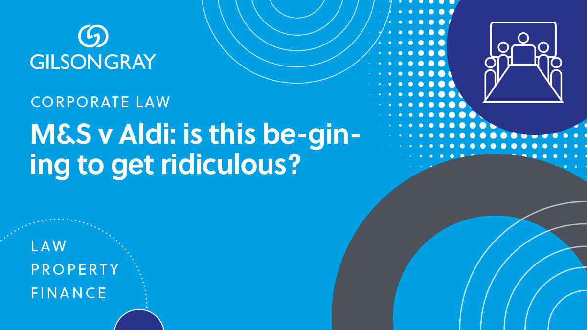 GilsonGray's tweet photo. M&amp;S is suing Aldi over an alleged copycat gin bottle. Last year M&amp;S released a festive, flavoured gin in light-up bottles. Our latest insights blog looks at the legal implications, what M &amp; S need to prove to win their case, and registered designs. https://t.co/IR5wPs3RTx https://t.co/Y9tnJSqQyK