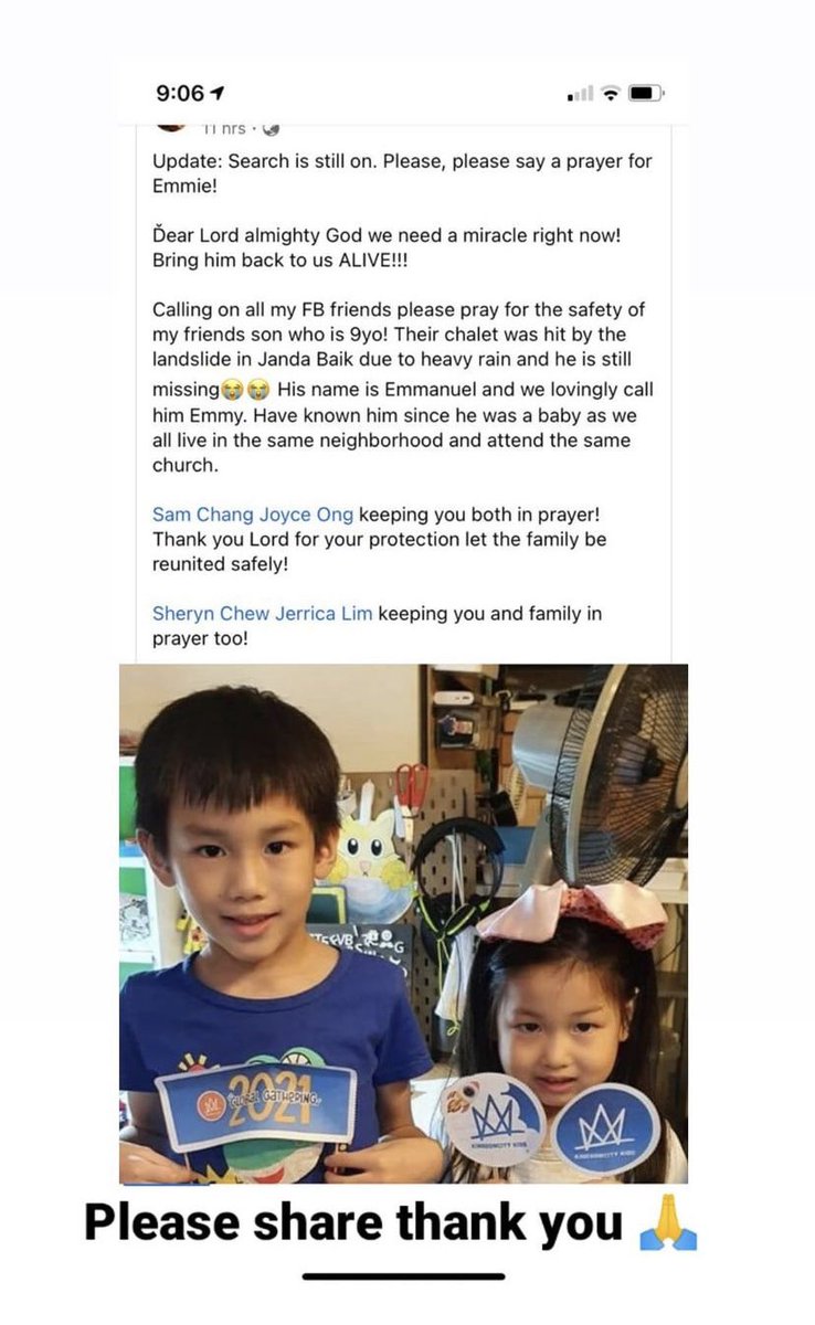 LeyshaSenyum's tweet photo. Missing persons at the moment. Please help share. https://t.co/KXEi8ZO3We