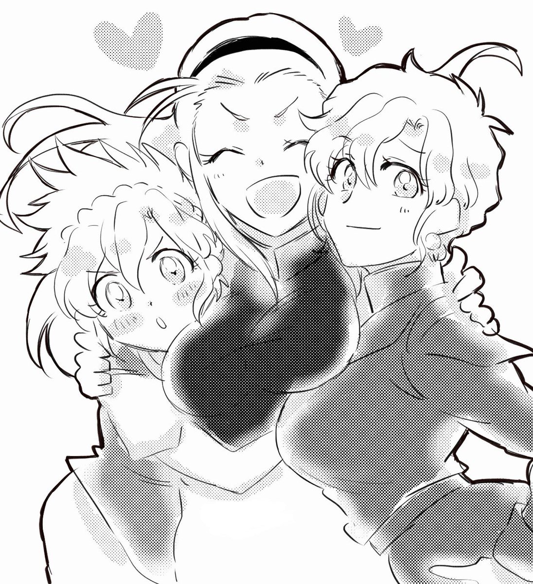 ベルナデットちゃんとヨナさんとベラ様 