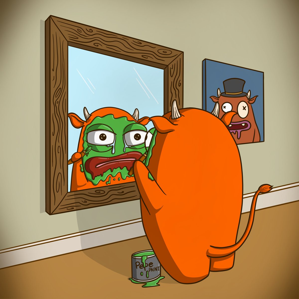 OxCreative's tweet photo. Pepe Pandering is now on @withFND
https://t.co/YevM05RhSP
#NFT #NFTs #2D #Illustration #Pepe #PepeTheFrog #Meme #RareFrog #Frog #FrogFam #NFTDrop #NFTart https://t.co/cXpf9YG5Xr