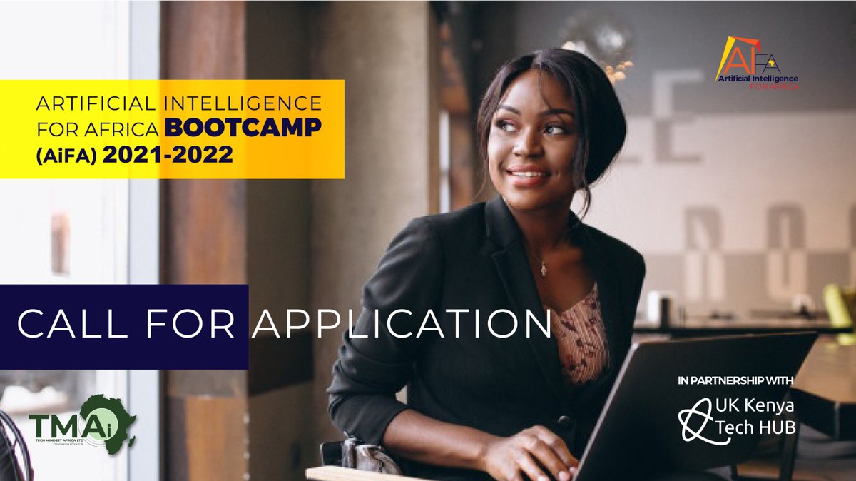 chimeraiot's tweet photo. Transform your (Ai) Startup into a Viable Business ready for Market! Join a FULLY SPONSORED Bootcamp Powered by the @UK-Kenya Tech Hub, 
🗣️CALL FOR APPLICATIONS NOW OPEN! 

Deadline: 28th December 2021 

#RegisterHere: https://t.co/MfFRWoadd2

#artificialintelligence #tech https://t.co/JGmlnZU9AD