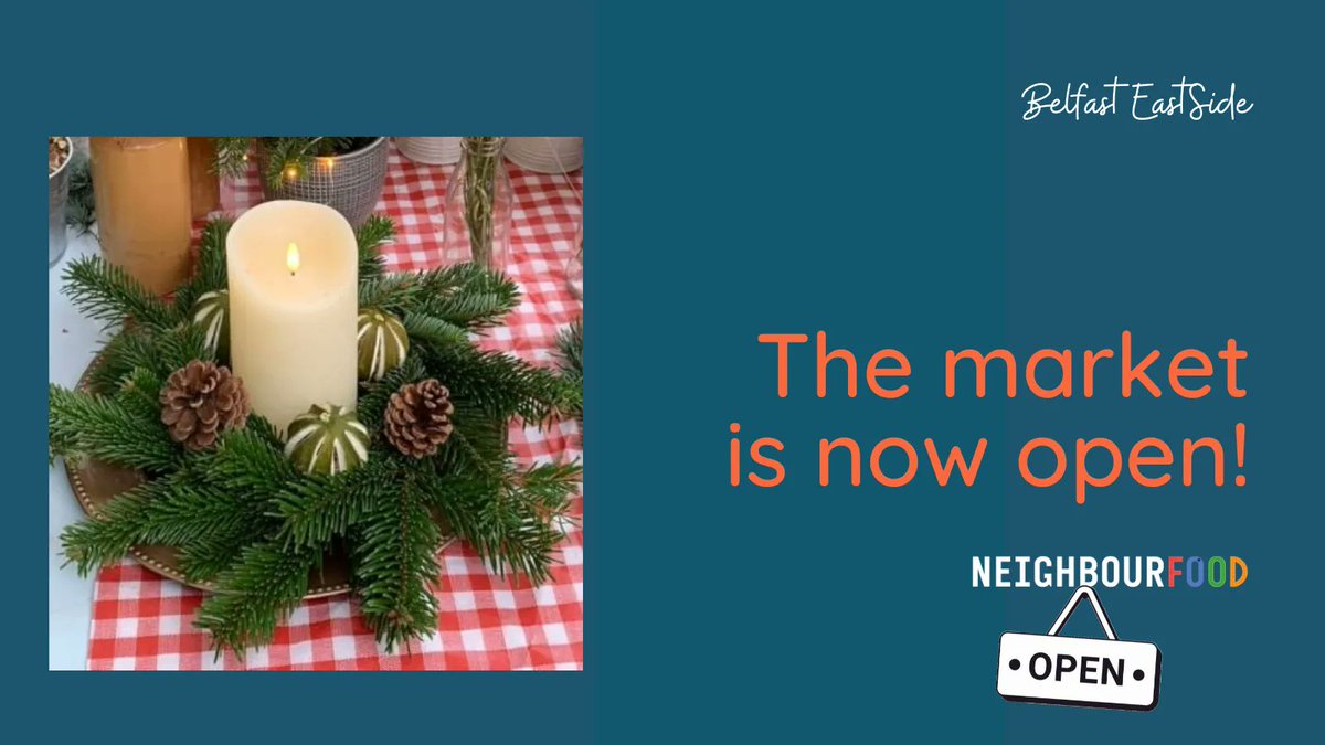 Why not make your life Christmas entertaining that little bit easier with produce from local producers from right here in #NorthernIreland!
Plus this week we have festive-fir table centrepieces decorated with fruit, chillis and cones from Sow Grateful.

#flownnotgrown