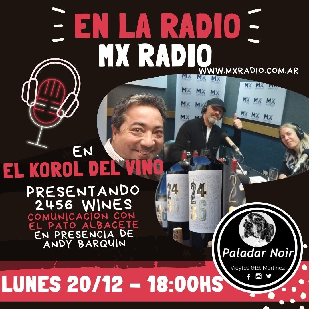 ULTIMO PROGRAMA de Paladar Noir en #ElKorolDelVino <a href="/alekorol1/">Alejandro Korol</a> 
Hoy viene @LaBlueWine para degustar juntos los vinos 3456 de <a href="/EuseGuinazu/">Euse Guiñazu</a> <a href="/fariasflaco/">julio farias</a> <a href="/manuchocarizza/">Manuel Carizza</a> <a href="/patoalbacete/">Patricio Albacete</a> y luego nos quedamos para probar el nuevo Vieytes y Gutiérrez blend de Salta ("Bomba").
Salud!!!