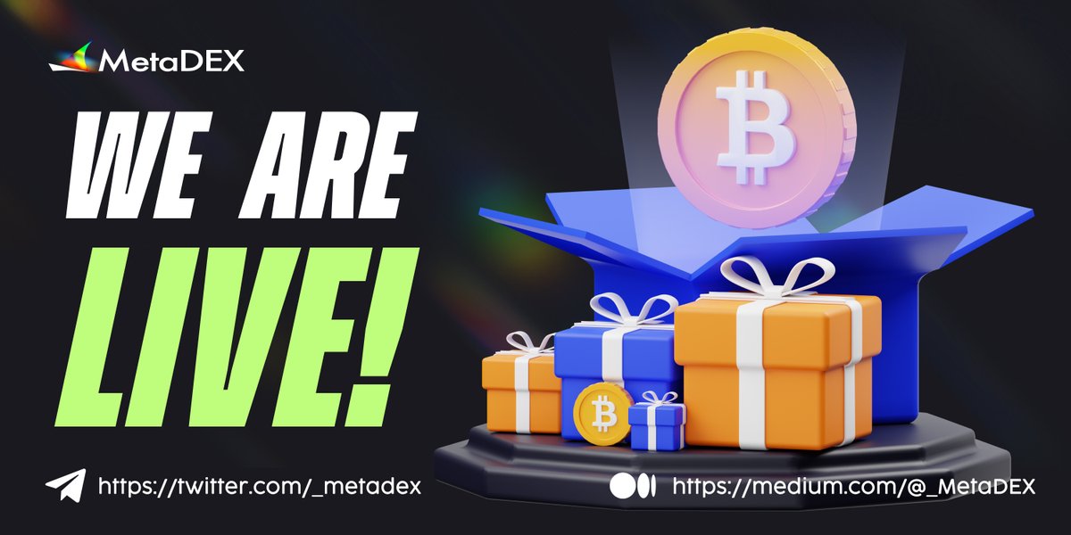 canoe_finance's tweet photo. We will drop the hottest DEX in #crypto ecosystem today! 🔥

Easy to BUILD DEX. Friendly to TRADE

@_metadex provides the first DaaS (DEX as a Service) and service-oriented trading platform in Aggregator DEX Architecture. 🚀

Check our website here 🌐
https://t.co/oHKzyx8dcz https://t.co/rBYvrBTuww