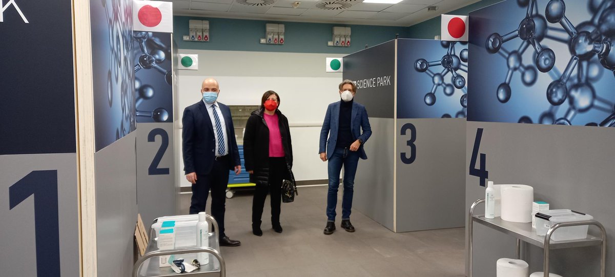 PTPLodi's tweet photo. Prossima apertura Centro Vaccinale presso il PTP Science Park di Lodi, pronto a partire per dare supporto agli altri hub presenti sul territorio. In una fase critica della Pandemia Covid19 il laboratorio SMeL del PTP contribuirà a garantire la campagna vaccinale sul territorio. https://t.co/innkIvUtcz