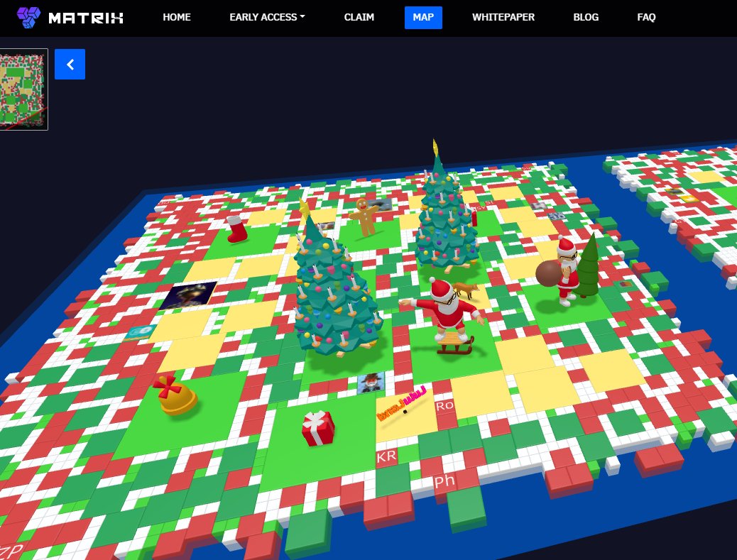 CasyPolka's tweet image. これがMatrix Worldのランドです！
めっちゃよくないですか！
#MatrixWorld #Metaverse