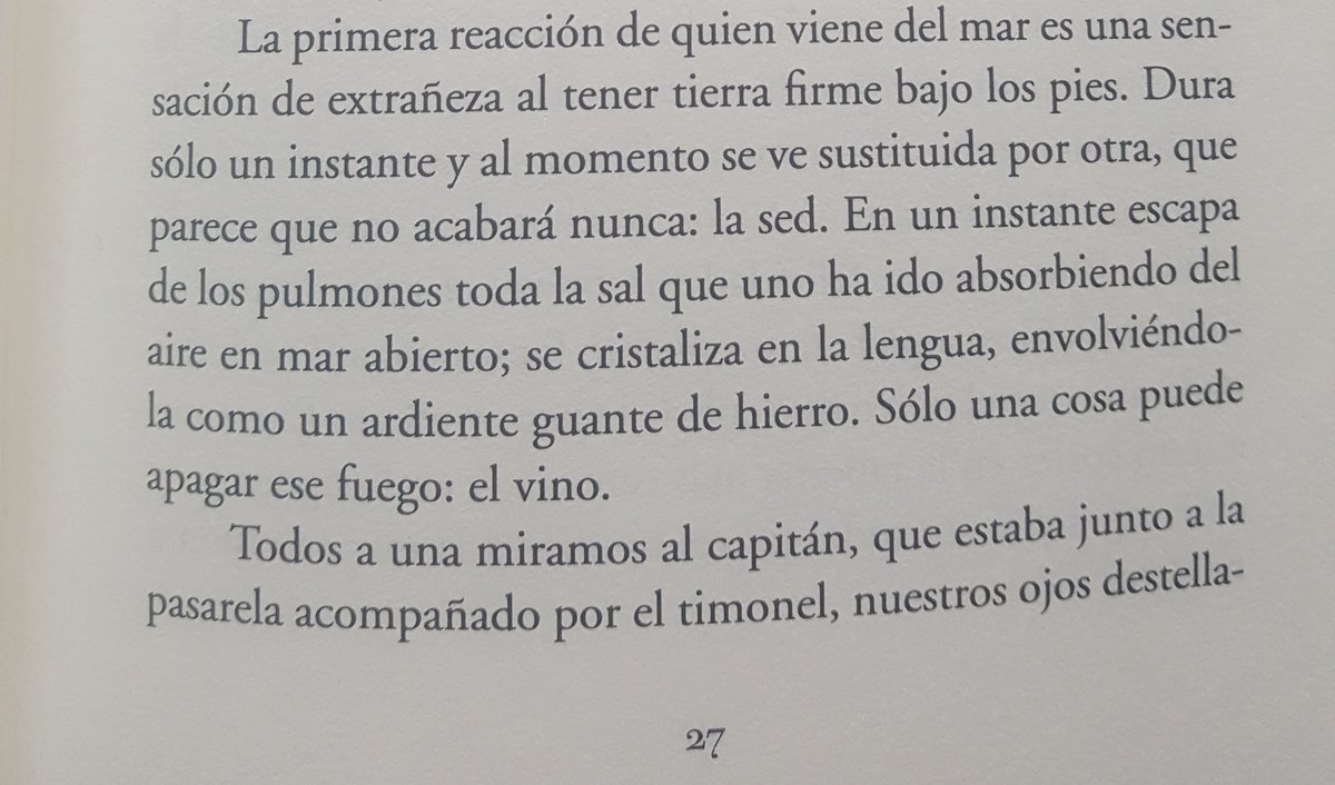 Aukido's tweet photo. 'Navegantes del tiempo'
#Sjon
Trad. Enrique Bernárdez
#vino o barbarie https://t.co/HSzsYyd0wG