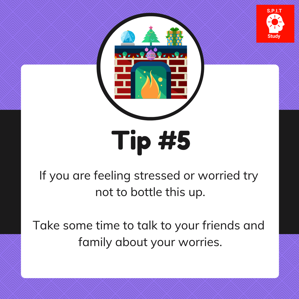 spit_project's tweet photo. The holiday period can be a stressful time for many students, with upcoming exams and assessments, amongst other things. Here are just a few tips that may be useful in helping you cope.
#spitproject #UU #LYIT https://t.co/Wlt2KmIhkg
