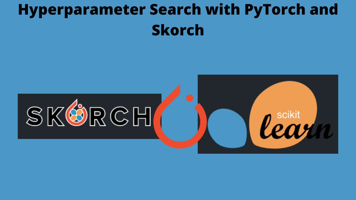 SovitRath5's tweet image. debuggercafe.com/hyperparameter…
New tutorial at DebuggerCafe - Hyperparameter Search with PyTorch and Skorch
#HyperparameterOptimization #HyperparameterTuning #HyperparameterSearch #DeepLearning #PyTorch #Skorch
