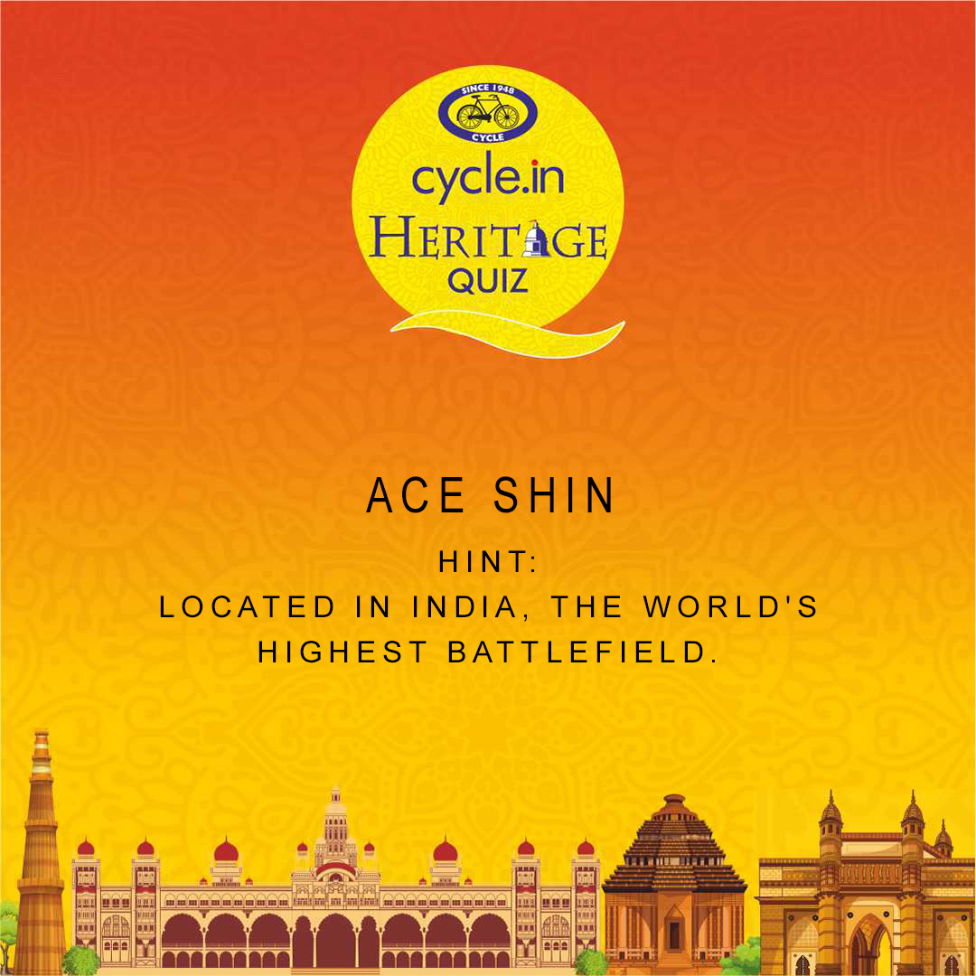 CycleHeritage's tweet photo. How well do you know your country’s #heritage? Take this #Anagram #quiz and find out.
Drop your answers in the comments section.
#CycleHeritageQuiz #CHQ #quiz #CYCLEdotIN https://t.co/5sSVCf0wms