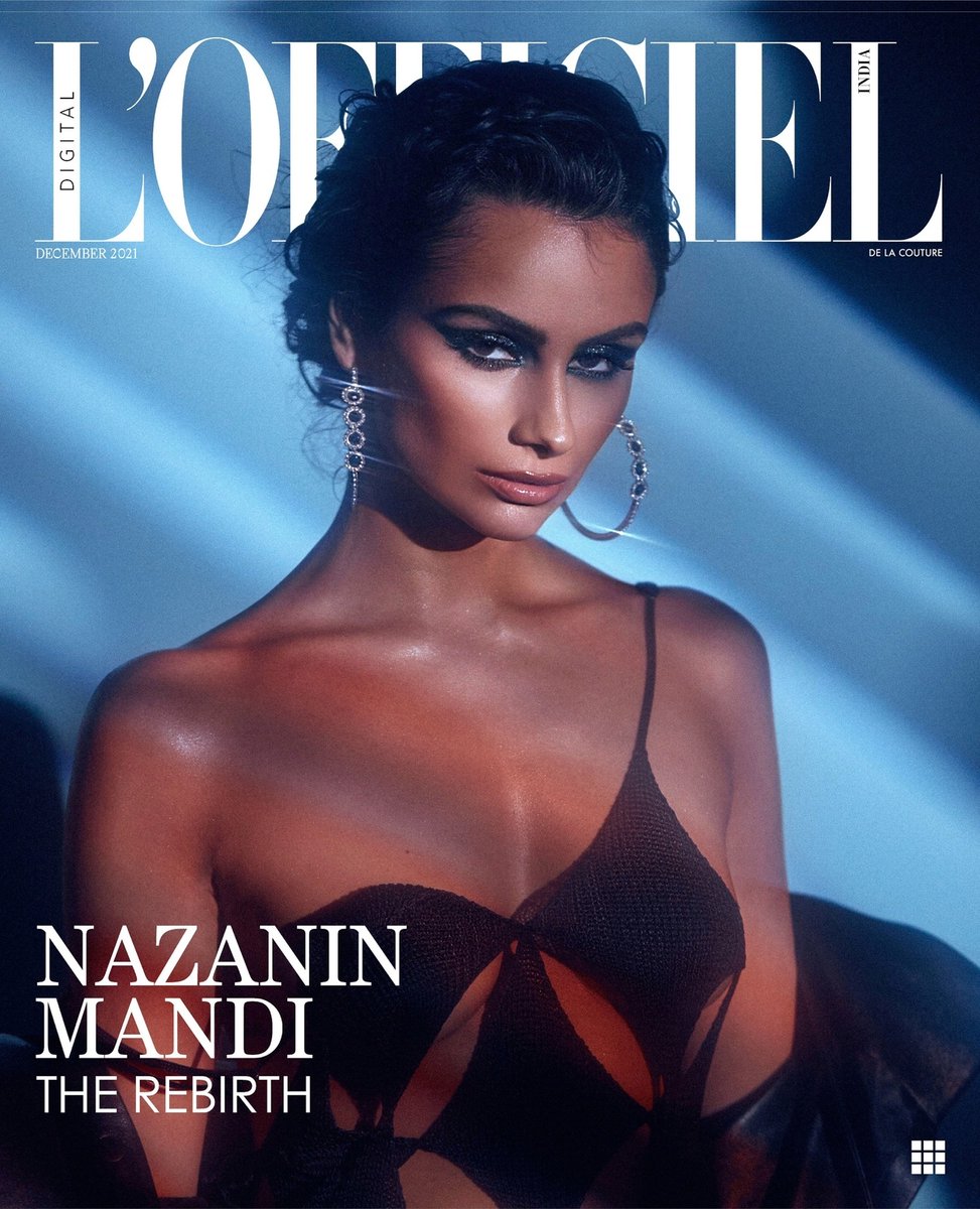LOfficielindia's tweet photo. Don’t mistake her kindness for weakness, she can guarantee blow your mind. Nazanin Mandi, talks about how 2021 has been for her. Read all about her on our L'Officiel Website!

#lofficielindia #fashion #photoshoot #december #model #trending  #digitalcoverstar #nazaninmandi https://t.co/KjgkyWirry