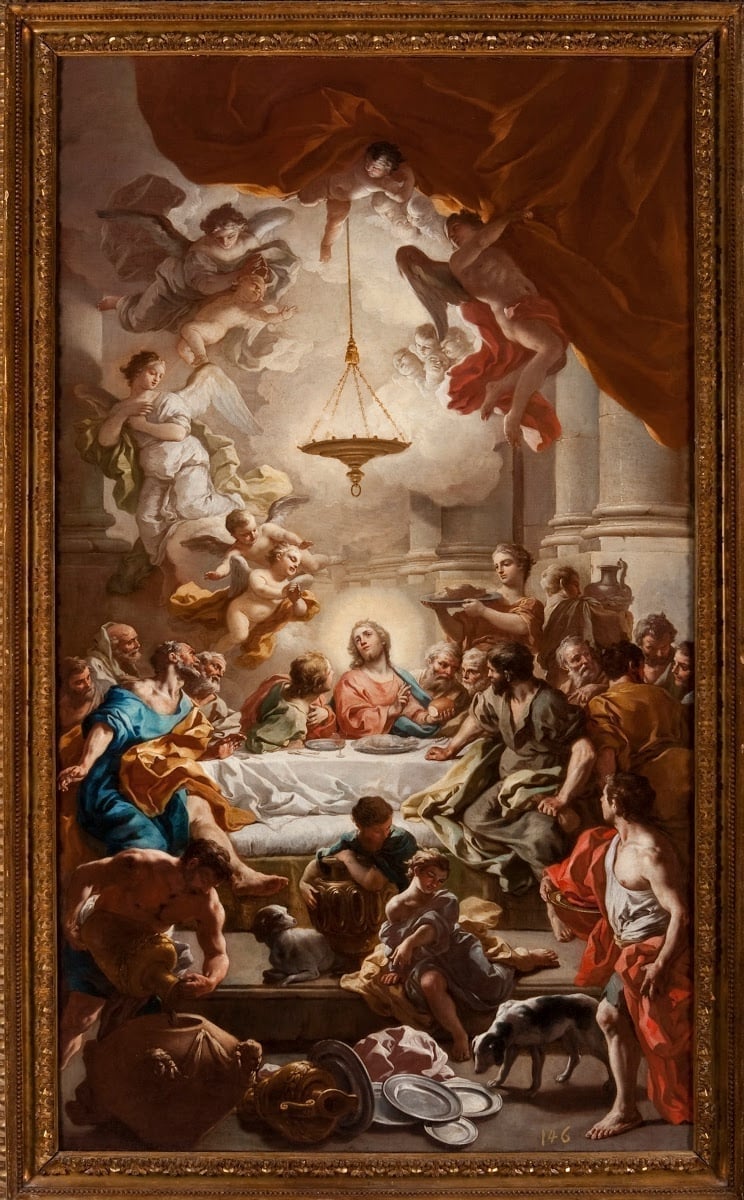 "Ultima Cena", una delle molte tele di Francesco De Mura custodite nella Quadreria del Pio Monte della Misericordia.
#piomonte #arte #quadreria