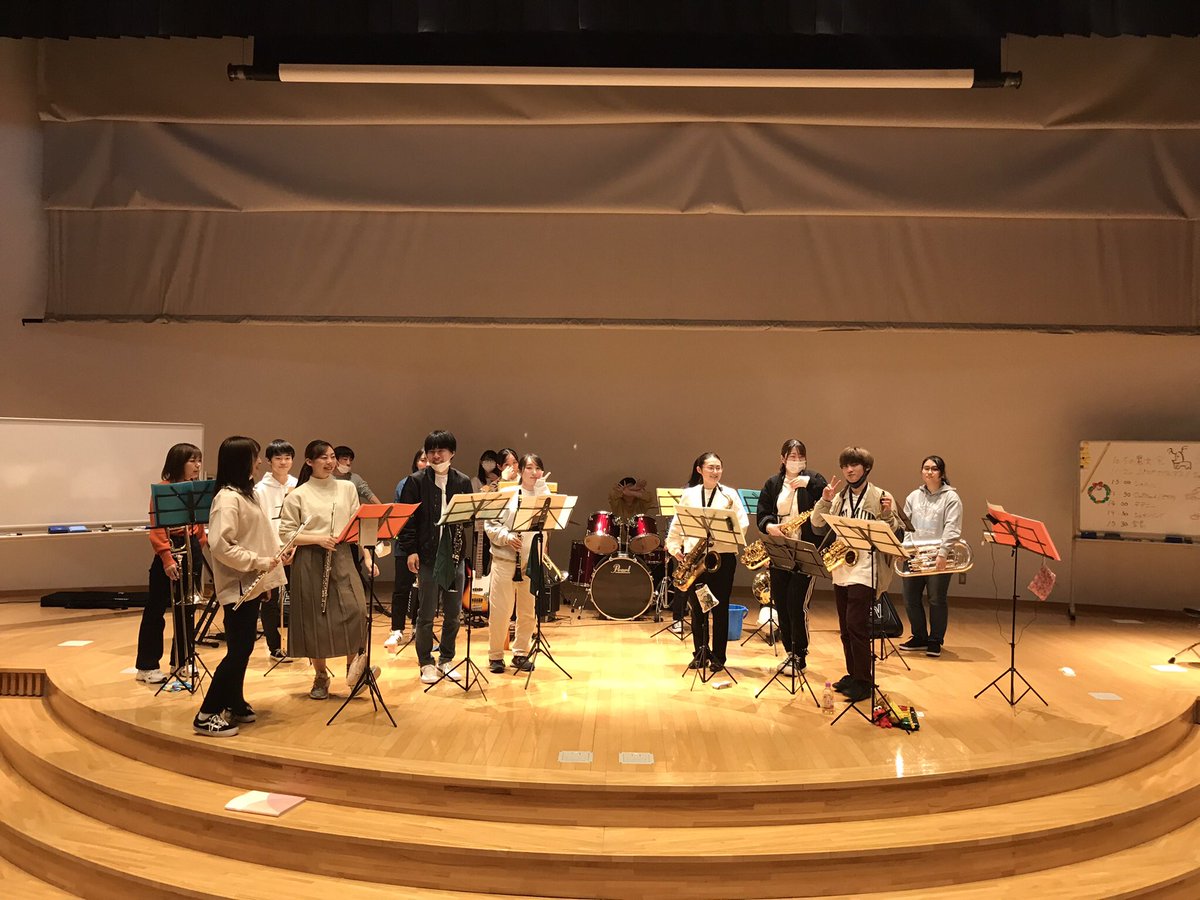 apuensemble's tweet photo. いよいよ明日が本番です🥲🥲🥲🥲🥲
今日までミッシリ練習頑張ってきたので、どうか沢山のお客さんに私たちの演奏をお届けしたいです🥺💗
明日18時半から、講堂でお待ちしております⭐️

みんなリツイーヨしてね👻👻👻👻👻 https://t.co/t6BwIpFHf9