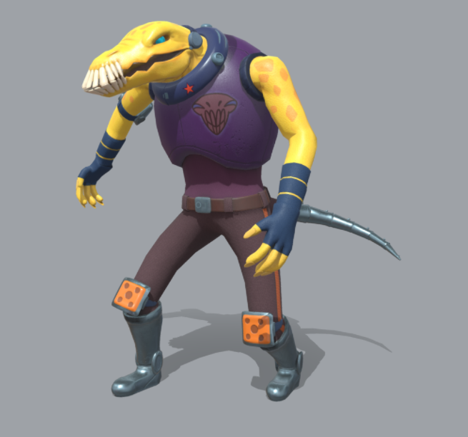 ElleJM1's tweet photo. My 3D character is complete, I am extremely happy with how this turned out. There are certainly a few things which could be improved, considering this was my first proper 3D character attempt, I am so proud of it!

#3dmodeling #3Danimation #3dcharacter #gamedev #3dart https://t.co/EVSgiZ1H5v