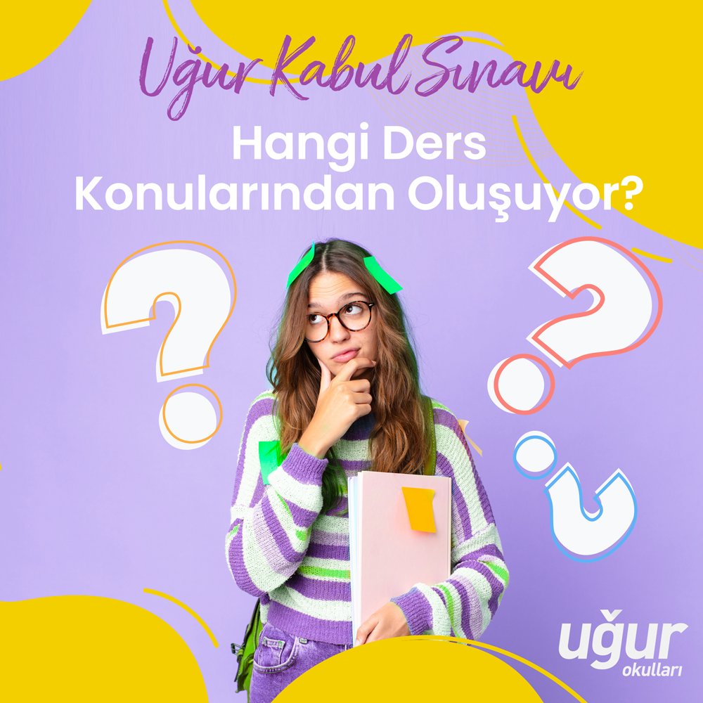 Uğur Kabul Sınavı’nın hangi ders konularından oluştuğunu inceledin mi? 🤔

Konulara, bit.ly/UKS-ders-konul… linki üzerinden ulaşabilirsin!

#UğurluGelecek