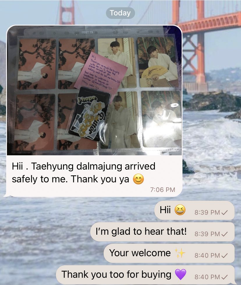 AmpleShop's tweet photo. Thank you for trusting us. Stay safe 💜💜💜

#AmpleShopFeedback https://t.co/cTm0Tk9T7H