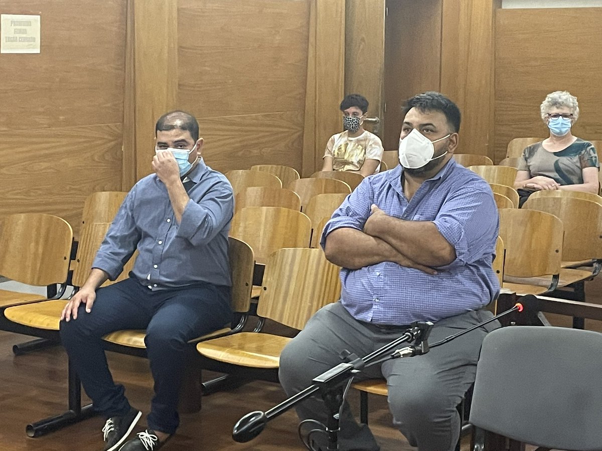 fcocenteno's tweet photo. En instantes comienza el juicio contra Lucas Gómez, policía acusado por encubrimiento del violador serial de La Calera. Es el policía que se encuentra detenido por la muerte de Blas Correas @Cadena3Com https://t.co/S3DGdLDxN6