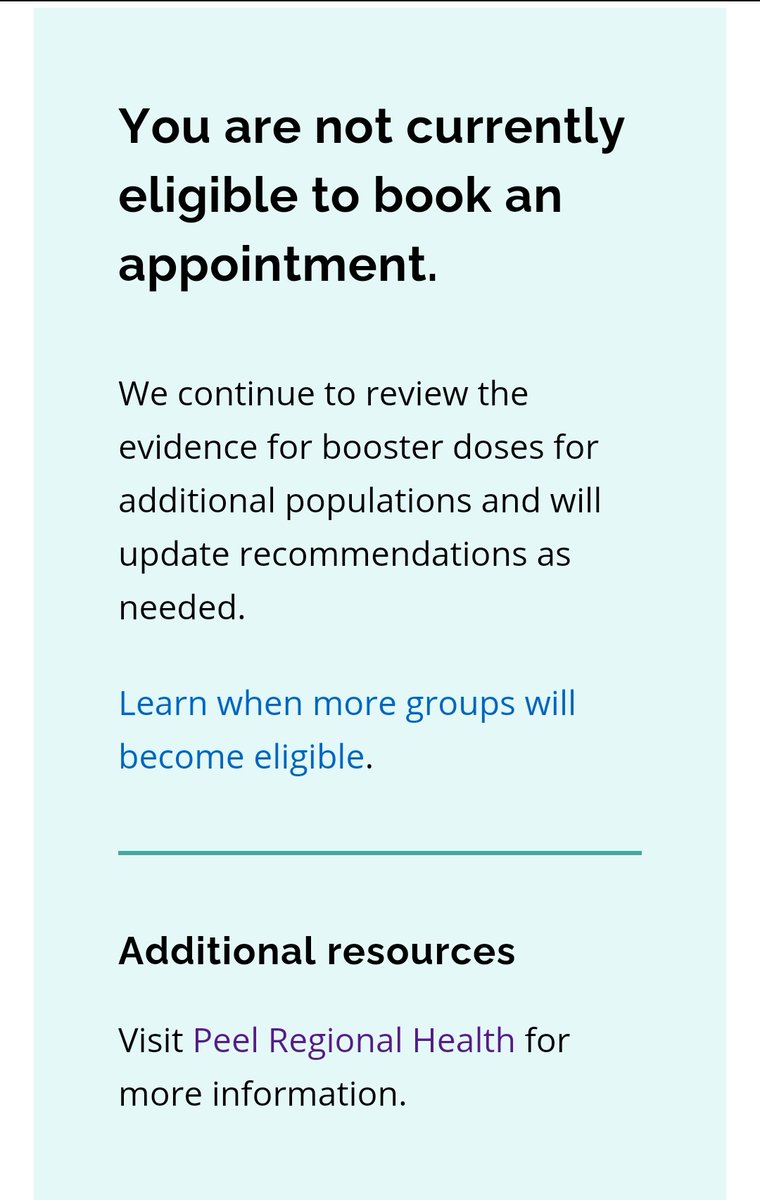 Darkangel75's tweet photo. Care to explain @fordnation @codymwelton @yelich_ivana @Sflecce ?
I am 6 months from my 2nd dose, over 18, and work in a high risk setting. Are you working in a different time zone? Because it's December 20th here in Ontario. https://t.co/GVkhzTKK29