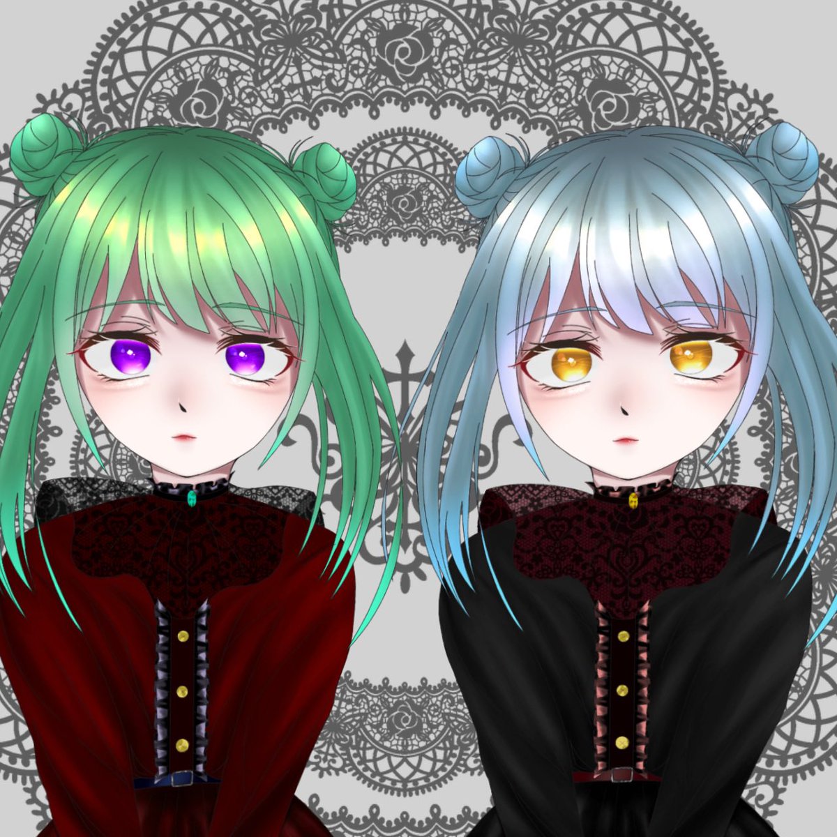 Twoucan 双子イラスト の注目ツイート イラスト マンガ コスプレ モデル