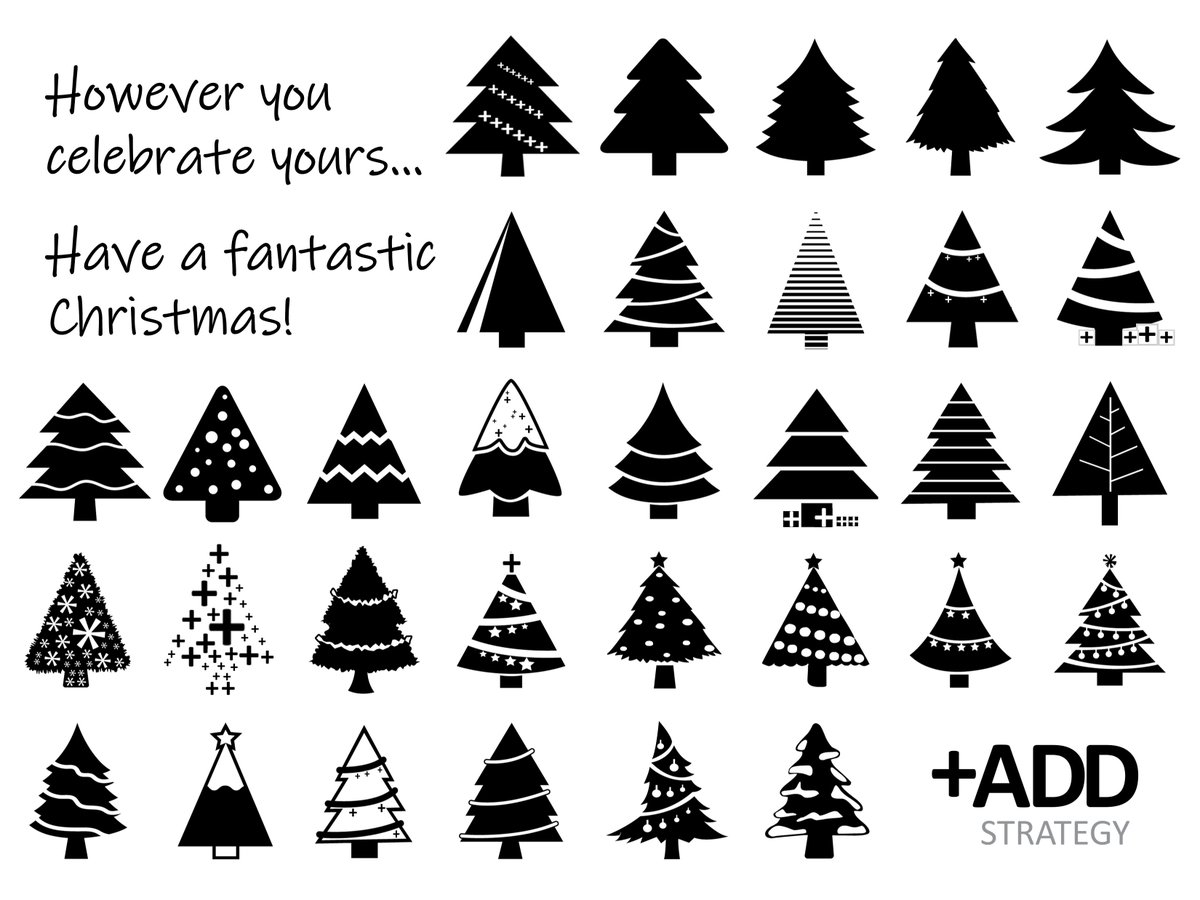 I hope you all have a #restful break!  Seasons greetings from the team at addstrategy.co.uk !