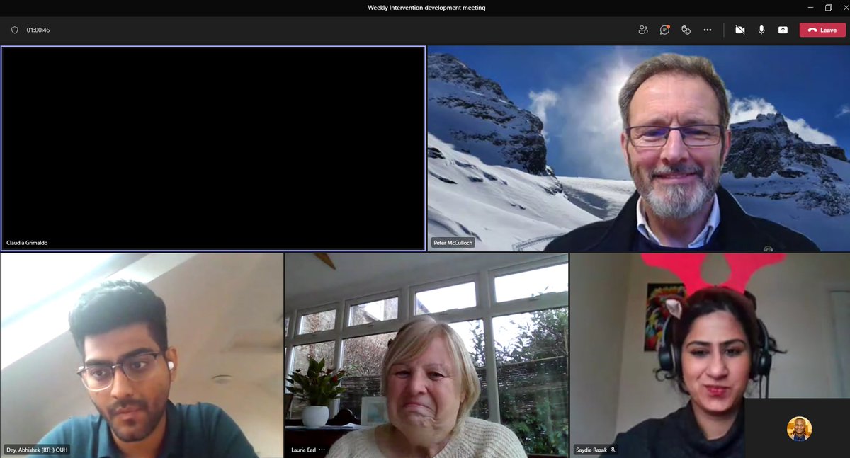 RESPONDStudy's tweet photo. RESPOND had its last intervention meeting of the year 2021. We concluded the year with a vigorous discussion on ways to enhance teamwork in emergency surgical units and improve response to deteriorating surgical patients. A merry Xmas and Happy new year to all. 🎄🎅 https://t.co/CG8iPcrw03