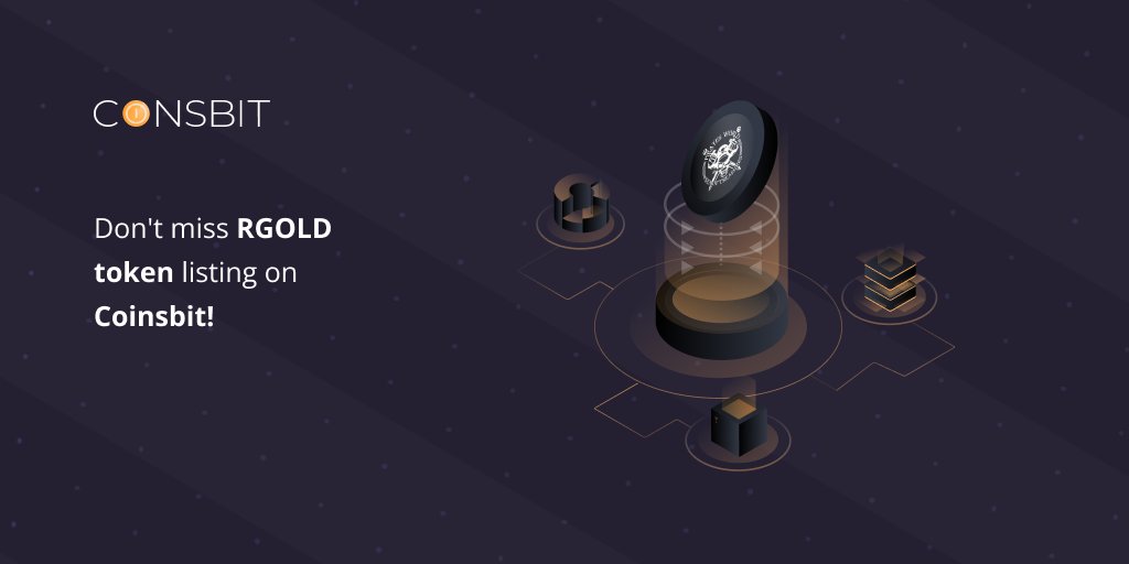 c0insbit's tweet photo. 💥 Dear users, we are glad to announce that RGOLD (https://t.co/VVLpGBqMo8) token will be available on Coinsbit (https://t.co/ObVLoWTqpt) on 21.12.2021!

💵 Pairs:
RGOLD/ETH
RGOLD/USDT
RGOLD/BTC

✅ To get more info: https://t.co/btZDYlA1DU https://t.co/LYvhSzKErz