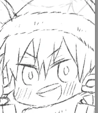 かっこよく描けた回原 
