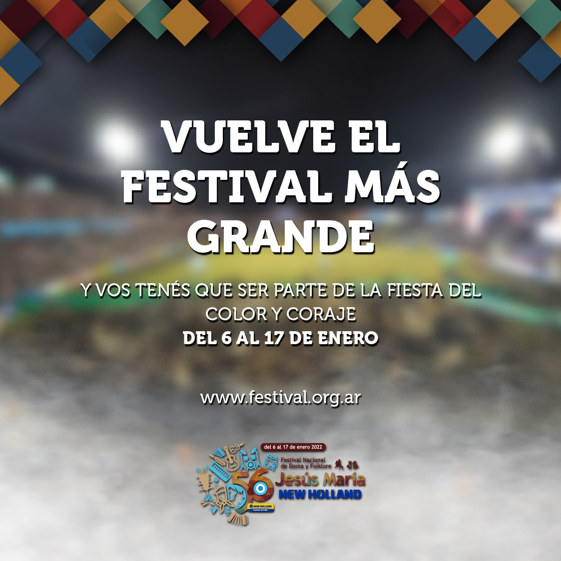 El sábado 8 de enero vamos a cantar, vamos a bailar y festejar junto a #JorgeRojas 🎵 y una grilla increíble: #Nahupennisi, #orellanaluccaoficial, #jujenos_oficial, #lospampasfolklore, <a href="/laclavetrio/">La Clave Trio</a>, #nicofisok y #gruposalitral 🎟 festival.org.ar🙌
