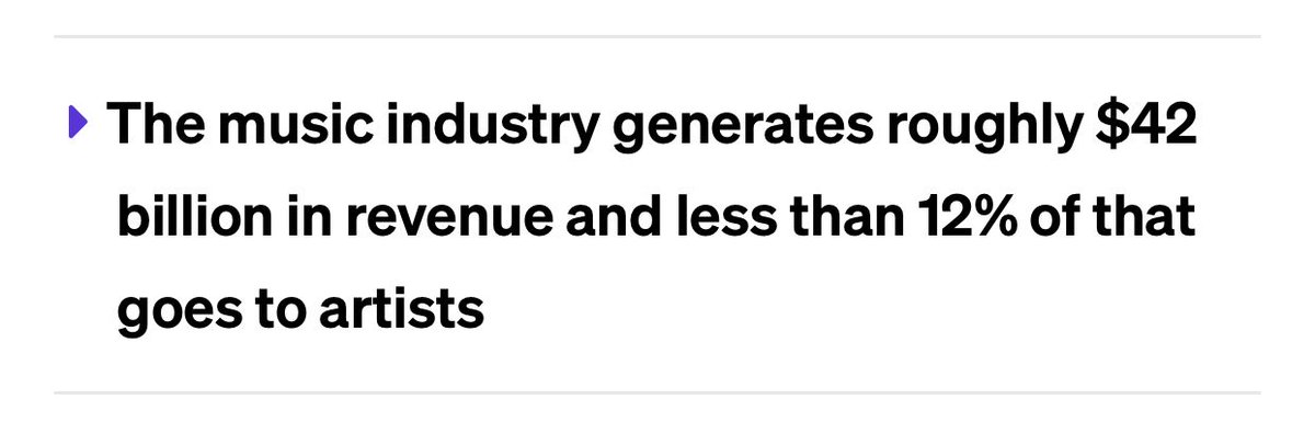 AficionadosNFTs's tweet image. Read that again.  #NFTs are going to change that &amp;amp; the record labels are going to hate it. #NFT #NFTArt #NFTMusic #NFTCommunity #Aficionados