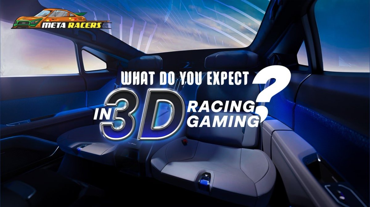 tarankaaa_dasha's tweet photo. 🌟 WHAT DO YOU EXPECT FROM THIS NFT 3D RACING GAME? 🌟
⚡️ You can both have many interesting experiences and create real value for yourself simply by owning a car? This is exactly what #MetaRacers will provide you with during your time in the game.
👉Don't miss out!! https://t.co/nAmkBSiFc4