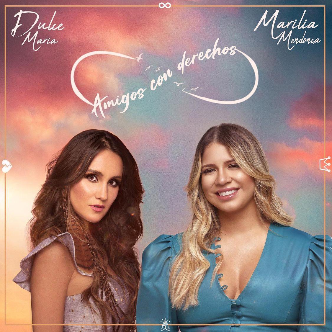 DulcetesPy's tweet photo. La canción Amigos Con Derechos de @DulceMaria y @MariliaMReal se encuentra en el #20 del Top 100 Paraguay de Deezer 🇵🇾 https://t.co/40yj38tjg7